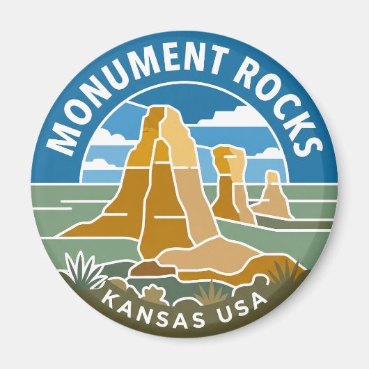 Monument Rocks VS Magneet (Voorkant)