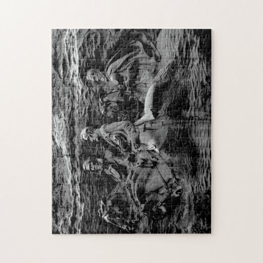 Monument Stone Mountain Georgia. Legpuzzel (Verticaal)