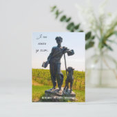 Monument Taras Shevchenko Briefkaart Oekraïne (Staand voorkant)