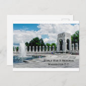 Monument Tweede Wereldoorlog ansichtkaart Briefkaart (Voorkant / Achterkant)