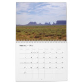 Monument Valley 12 maanden kalender (Feb 2027)