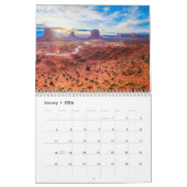 Monument Valley 12 maanden kalender (Jan 2026)