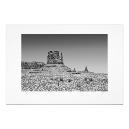 Monument Valley #1 Foto Afdruk (Voorkant)