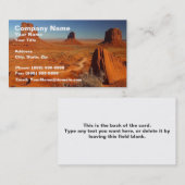 Monument Valley 1 Visitekaartje (Voorkant / Achterkant)