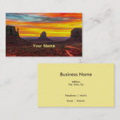 Monument Valley 3 Visitekaartjes (Voorkant / Achterkant)