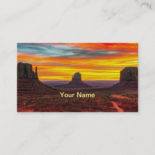 Monument Valley 3 Visitekaartjes (Voorkant)