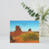 Monument Valley, Arizona Briefkaart (Staand voorkant)