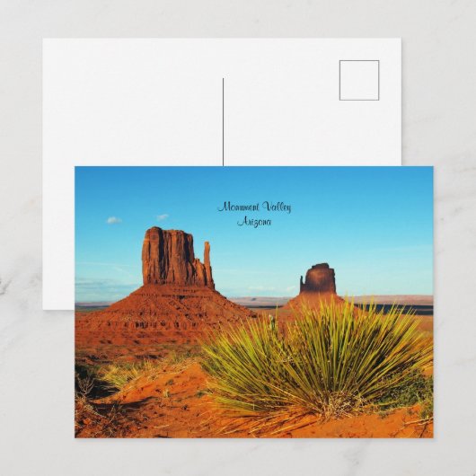 Monument Valley, Arizona Briefkaart (Voorkant / Achterkant)