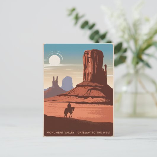 Monument Valley Arizona  Briefkaart (Staand voorkant)
