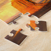 Monument Valley Arizona. Kerstgroeten Legpuzzel (Zijkant)