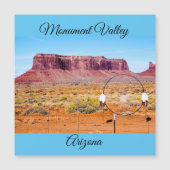 Monument Valley Arizona Magnetic Card (Voorkant)