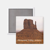 Monument Valley Arizona Mitten Butte Magnet (Voorkant / Achterkant)