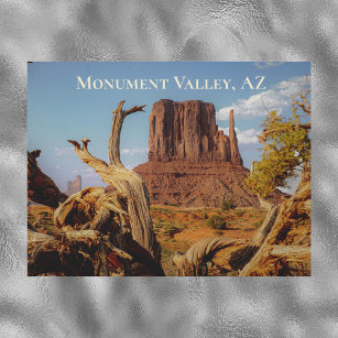 Monument Valley Arizona Mitten Magnet Card