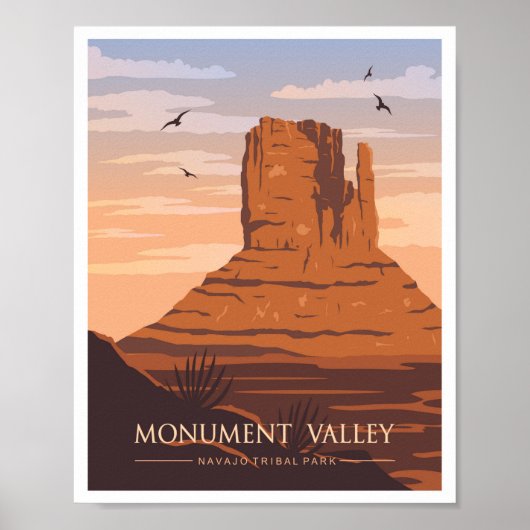 Monument Valley Arizona Poster (Voorkant)