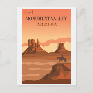  Monument Valley Arizona Travel Briefkaart