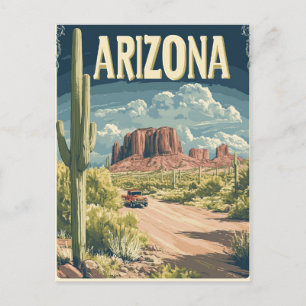 Monument Valley Arizona Travel Briefkaart