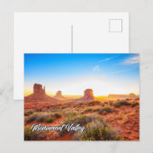 Monument Valley, Arizona, United States Briefkaart (Voorkant / Achterkant)