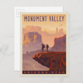 Monument Valley | Arizona & Utah Briefkaart (Voorkant / Achterkant)
