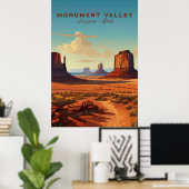 Monument Valley, Arizona Utah Poster (Thuiskantoor)