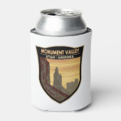 Monument Valley Arizona Utah Vintage Blikjeskoeler (Blikje Voorkant)