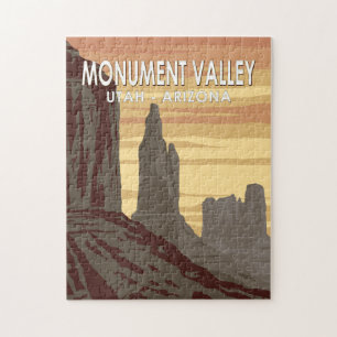 Monument Valley Arizona Utah Vintage Legpuzzel