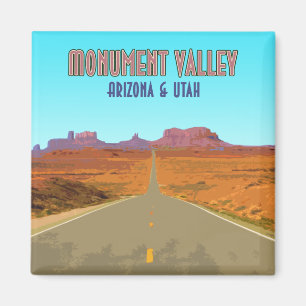Monument Valley Arizona Utah Vintage Magneet