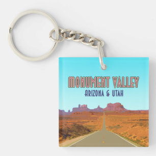 Monument Valley Arizona Utah Vintage Sleutelhanger