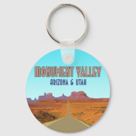Monument Valley Arizona Utah Vintage Sleutelhanger