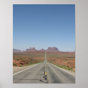 Monument Valley Arizona Utah Woestijn Landschap Poster