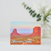 Monument Valley, Arizona, Verenigde Staten Briefkaart (Staand voorkant)