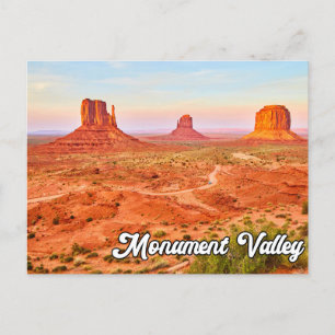 Monument Valley, Arizona, Verenigde Staten Briefkaart