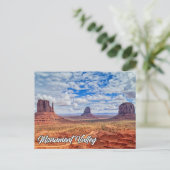 Monument Valley, Arizona, Verenigde Staten Briefkaart (Staand voorkant)