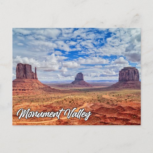 Monument Valley, Arizona, Verenigde Staten Briefkaart (Voorkant)