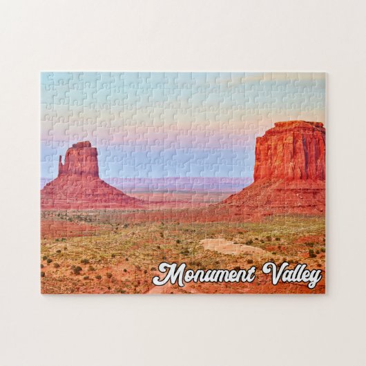 Monument Valley, Arizona, Verenigde Staten Legpuzzel (Horizontaal)