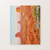 Monument Valley, Arizona, Verenigde Staten Legpuzzel (Verticaal)
