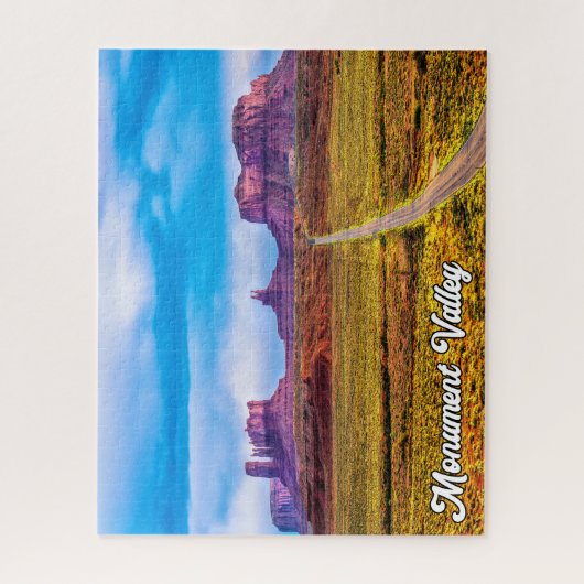 Monument Valley, Arizona, Verenigde Staten Legpuzzel (Verticaal)