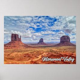 Monument Valley, Arizona, Verenigde Staten Poster