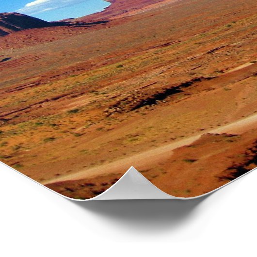 Monument Valley between Arizona and Utah Poster (Hoek)