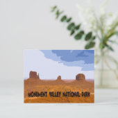 Monument Valley Briefkaart (Staand voorkant)