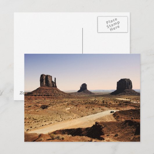monument Valley Briefkaart (Voorkant / Achterkant)