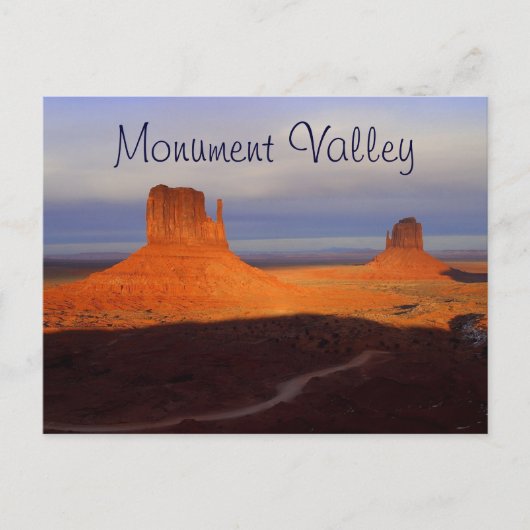 Monument Valley Briefkaart (Voorkant)