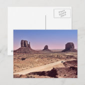 Monument Valley Briefkaart (Voorkant / Achterkant)