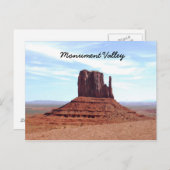 Monument Valley Briefkaart (Voorkant / Achterkant)