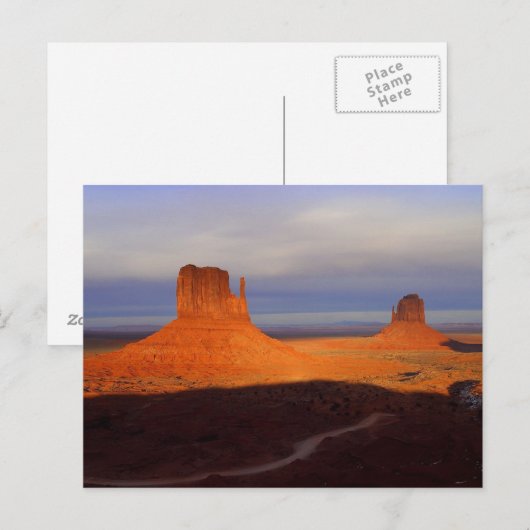 Monument Valley Briefkaart (Voorkant / Achterkant)