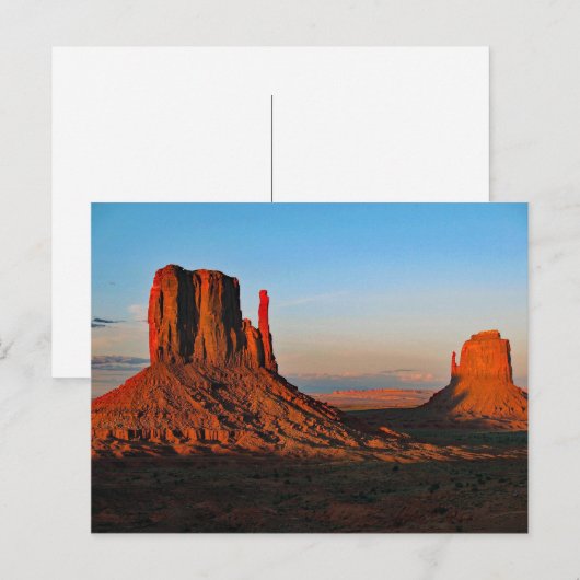 Monument Valley Briefkaart (Voorkant / Achterkant)