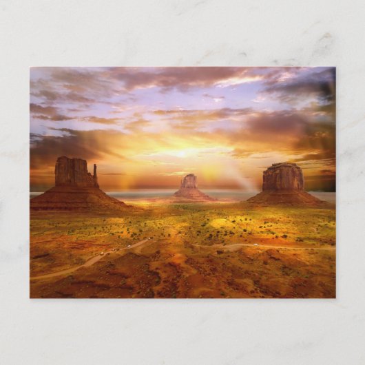 Monument Valley Briefkaart (Voorkant)