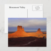 Monument Valley Briefkaart (Voorkant / Achterkant)