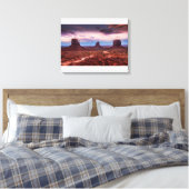 Monument Valley Canvas Afdruk (Insitu (Slaapkamer))