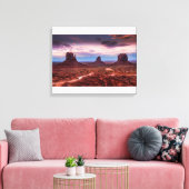 Monument Valley Canvas Afdruk (Insitu (Woonkamer))