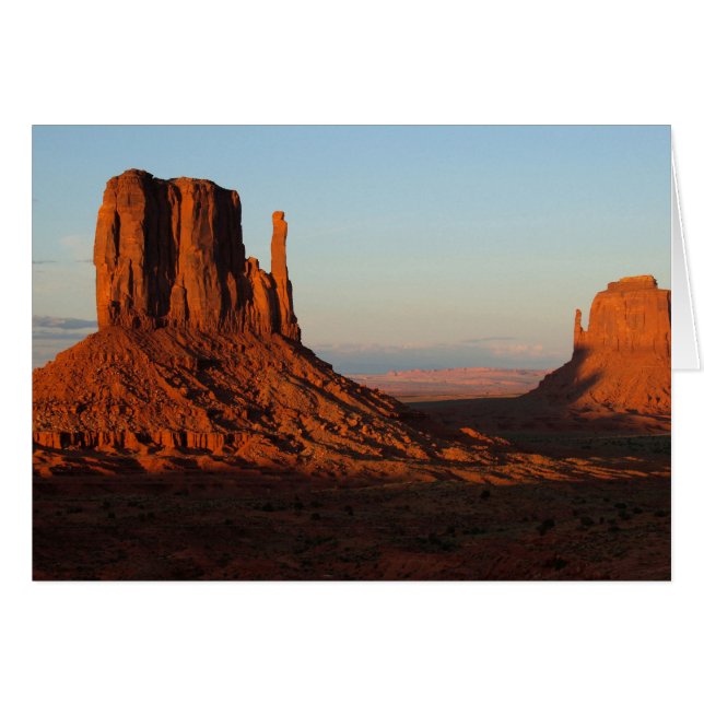 Monument valley, Colorado (Voorkant Horizontaal)